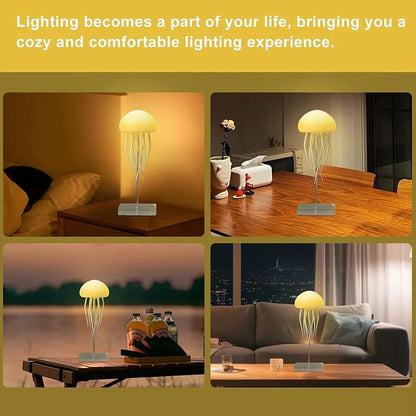 Aramnew AquaGlow Jellyfish Lamp Transform your space into a calming ocean escape.
