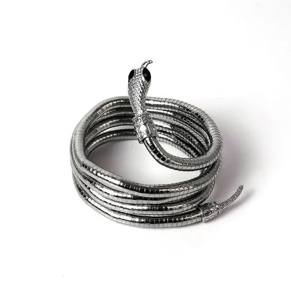 Wicked Snake Statement Necklace Make Your Halloween Look Fearlessly Bold.
