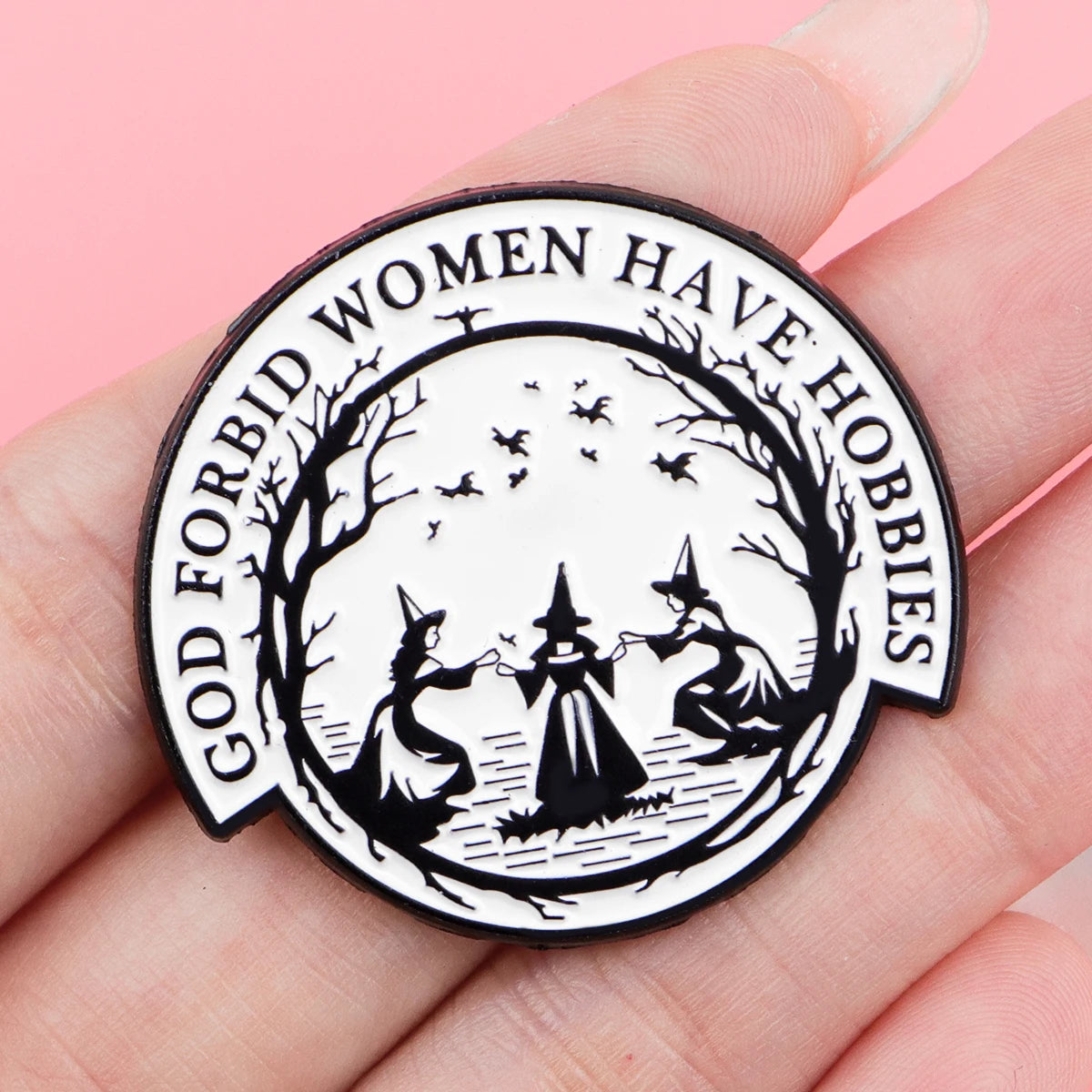 Mystic Witch Halloween Brooch Wear the Magic. Embrace the Mystery.