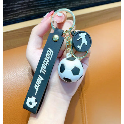 FanPulse Football Keyring Celebrate every goal with a stylish football charm.