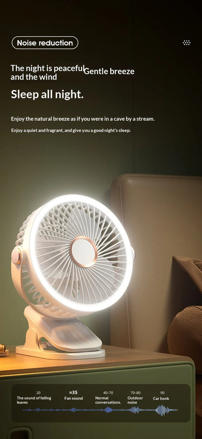 Aramnew AeroGlow™ Portable Fan
Powerful airflow, quiet comfort and 720° flexibility.