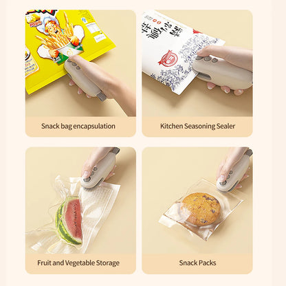 Aramnew HandySeal Pro. No more wasted snacks quick sealing made simple.