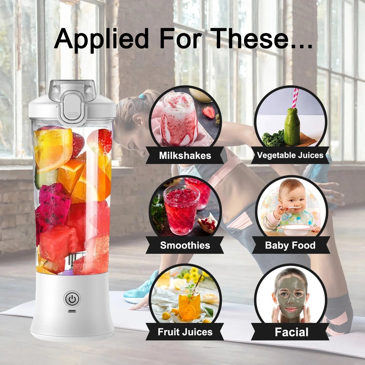 Aramnew GoFresh Power Blender Fresh shakes on demand  from workouts to open air moments. Order now!