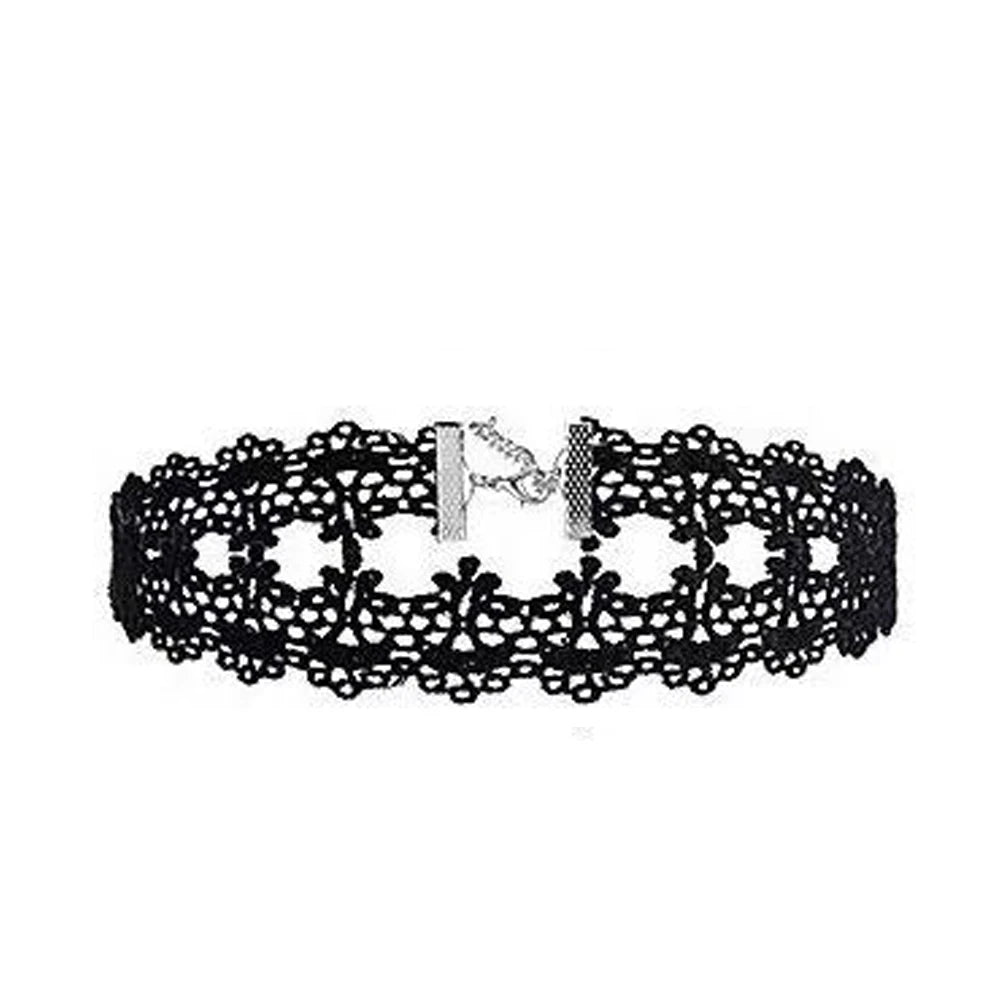 Gothic Lace Halloween Choker Own the Night with Gothic Elegance.