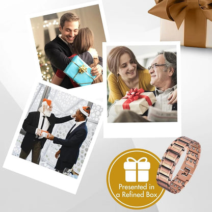 CopperRelief Men’s Magnetic Bracelet