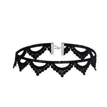 Gothic Lace Halloween Choker Own the Night with Gothic Elegance.