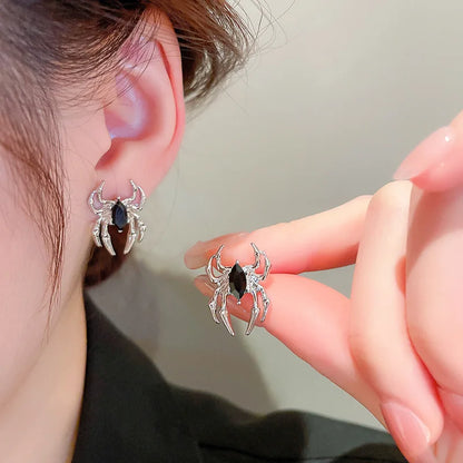 Spooky Web Earrings Make Your Halloween Look Unforgettable.