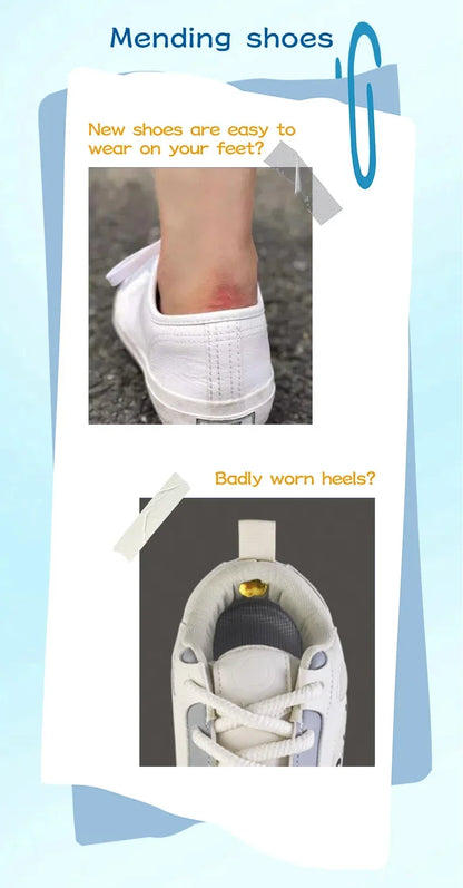 Aramnew SneakerCare Heel Patches. Comfortable, discreet and easy to apply — the perfect solution for worn or damaged heels.l