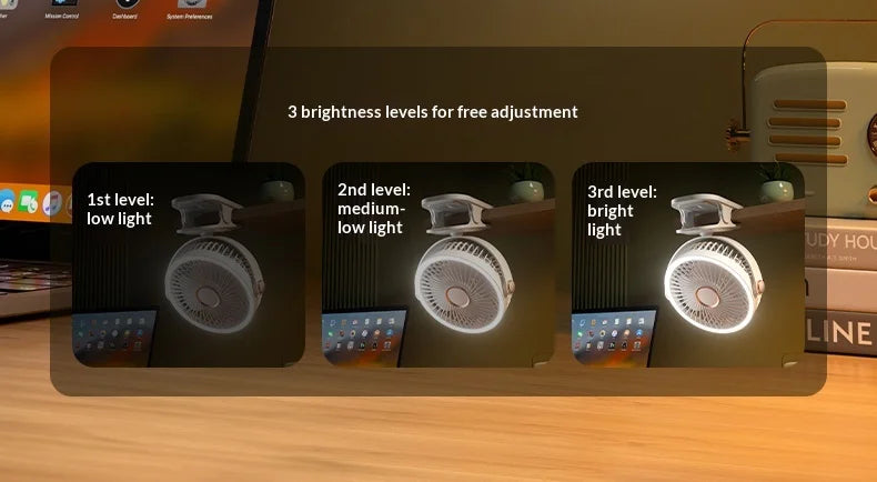 Aramnew AeroGlow™ Portable Fan
Powerful airflow, quiet comfort and 720° flexibility.