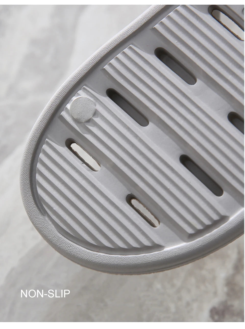 Aramnew BreezeDry Home Slippers. Modern, comfortable and made for quick drying and effortless indoor wear.