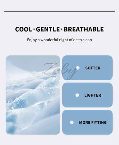 Aramnew AirLuxe Cooling Duvet Lightweight luxury with an instant cooling touch.