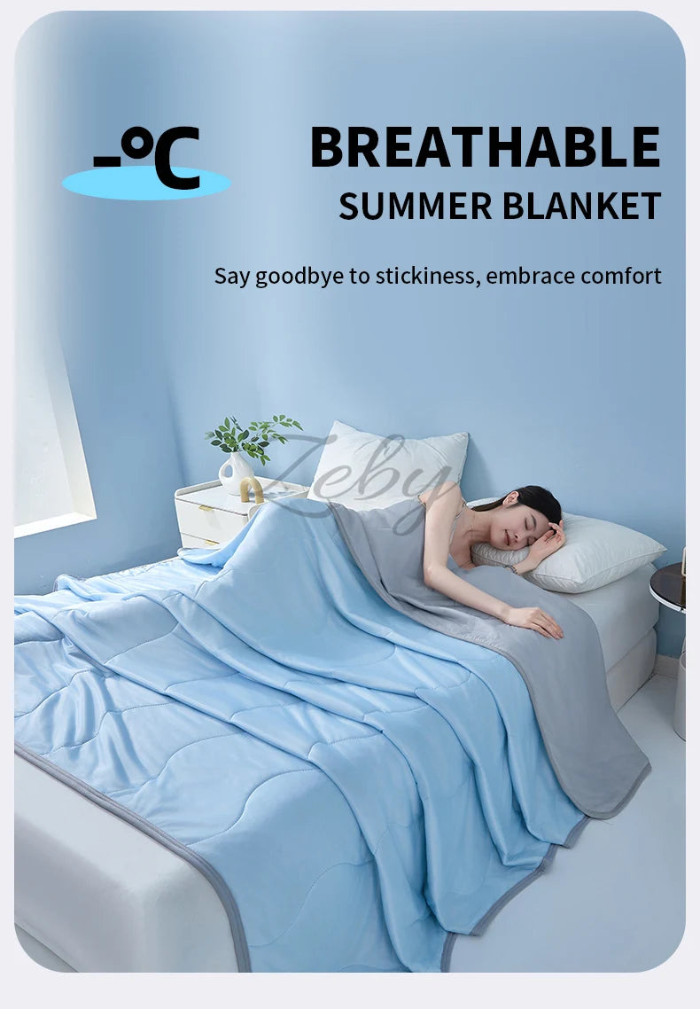 Aramnew AirLuxe Cooling Duvet Lightweight luxury with an instant cooling touch.