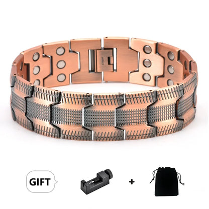 CopperRelief Men’s Magnetic Bracelet